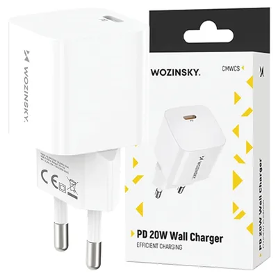 Immagine prodotto di Wozinsky Cmwcs Caricatore di rete Usb-C Pd 20W - Bianco
