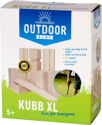 Image de OUTDOOR PLAY Jeu de Kubb XL bois