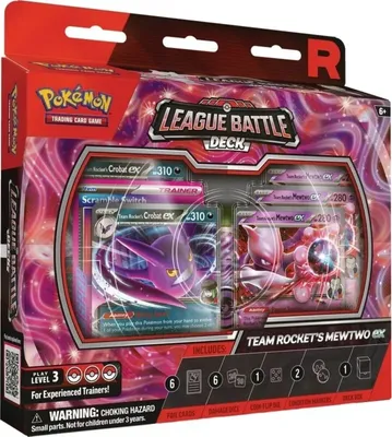 Zdjęcie produktu dla Pokemon Team Rockets Mewtwo ex League Battle Deck