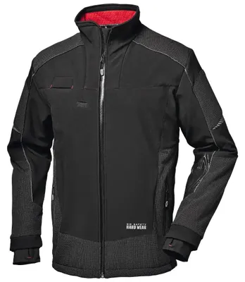 Immagine prodotto di Giacca da lavoro Softshell Sir Safety SHARK da uomo, antivento e idrorepellente, nera, XS, Nero