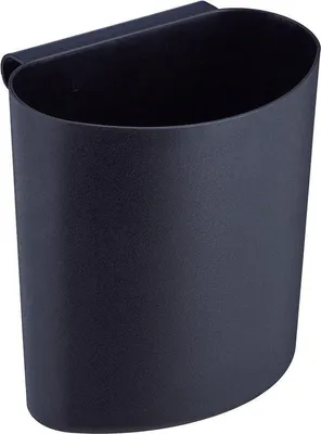 Immagine prodotto di Carrello da cucina a tre ruote con maniglie - 86 x 43 x 42 cm in metallo e plastica nera