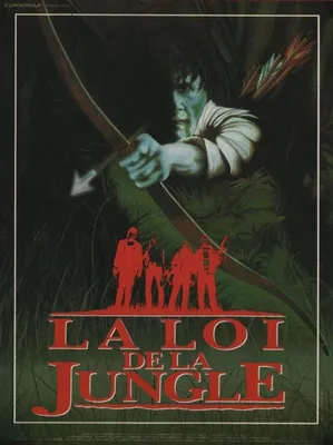Productafbeelding van La Loi De La Jungle - 1987 - 116x158 cm - Origineel filmposter