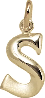 Produktbild von JOBO Anhänger Buchstabe S 375 Gold Gelbgold Buchstabenanhänger
