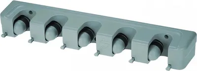 Immagine prodotto di Verk 01479 Supporto appendiabiti per 5 utensili per la pulizia, verde
