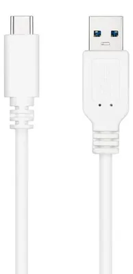 Obrázek produktu pro Nanocable 10.01.4000-W, 0,5 m, USB C, USB A, USB 3.2 Gen 2 (3.1 Gen 2), 10 Gbit/s, Bílá