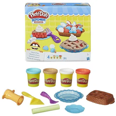 Immagine prodotto di Hasbro Play-Doh B3398 Creazione di torte Set cucina per bambini Play-Doh 224g