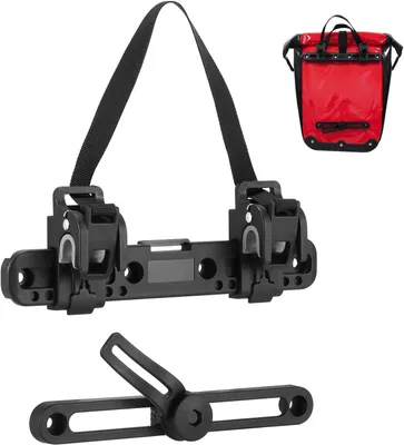 Obrázok produktu pre Nosník na Bicykel, Nastaviteľný, 20 cm, Čierny, Pre Bicykle na Tašky