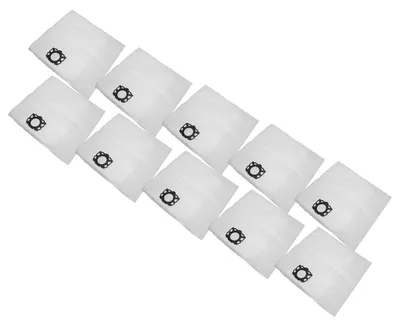 Produktbild von vhbw 100x Staubbeutel kompatibel mit Kärcher WD 6 P Premium, WD 5 V-25/5/22, WD6 P, WD 5 S V-25/5/22 Staubsauger - 43cm x 25cm Weiß