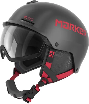 Produktbild von Marker Vijo+ Helmet 2025 Kinder Skihelm mit Visier schwarz 2XS