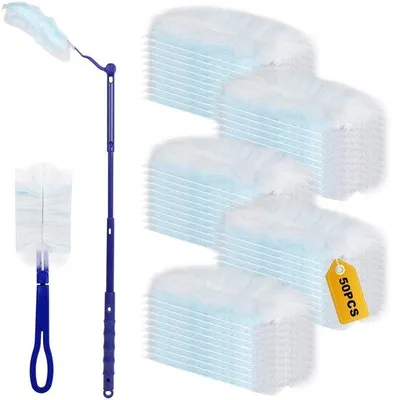 Obrázok produktu pre Utierky z mikrovlákna, 52 ks, dlhé a krátke, pre domácnosť, školu, kanceláriu