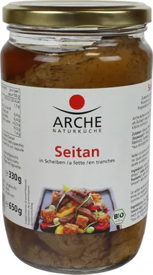 Produktbild von Arche Naturküche - Seitan in Scheiben - 650g