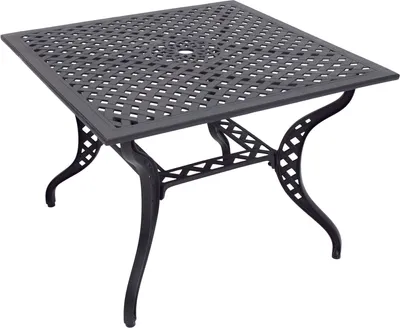 Produktbild von Lesli Living Gartentisch "Trafalgar" schwarz