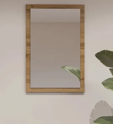 Zdjęcie produktu dla Lustro do przedpokoju CROSS 40x60cm dąb wotan