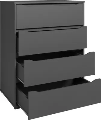 Obrázek produktu pro Příborník Vicco Ruben Antracit 48 x 101.6 cm se 4 zásuvkami, Model 40103