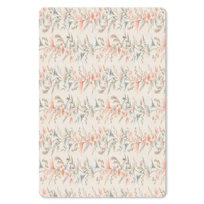Produktbild von MuchoWow® Mauspad Mousepad Blumen - Pastell - Farben 18x27 cm - Mousepads - Maus Mat - Pad - Mausunterlage