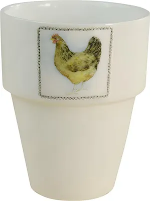 Immagine prodotto di Tazza da latte HofundZoo con gallo e pollo