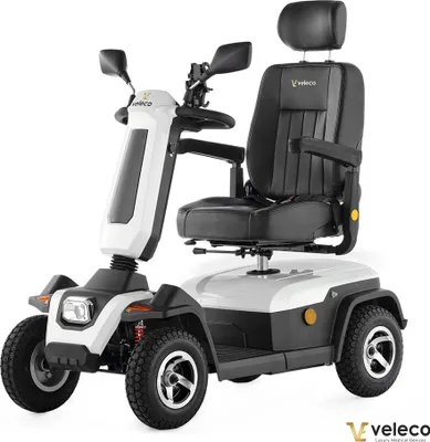 Produktbild von Veleco Sharpy in weiss - 750 W - 15 km/h - Seniorenmobil - Gehhilfe - Mobilitätsroller - Elektromobil