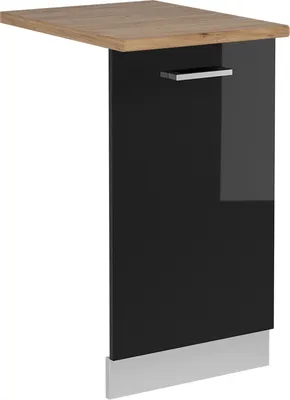 Immagine prodotto di Pannello frontale della lavastoviglie Vicco R-Line Nero lucido 45 cm , PL Rovere, Model 54956