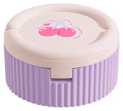 Produktbild von 2-in-1 Tragbare Pillendose mit faltbarem Wasserbecher, großem Fassungsvermögen, 4 Fächern, feuchtigkeitsbeständig, ideal für die Reiseapotheke