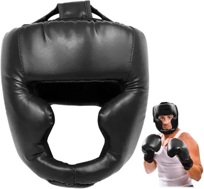 Obrázek produktu pro Chránič hlavy pro karaté, určený pro sparing, s nastavitelnou velikostí, unisex