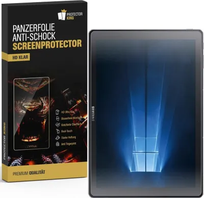 Produktbild von 4x Panzerfolie für Samsung Galaxy Tab Pro S ANTI-SCHOCK Displayschutzfolie KLAR