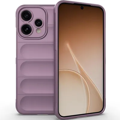 Produktbild von Handyhülle für Oppo Reno15 Weich TPU Silikon Stossfest Anti-rutsch Hülle Lila
