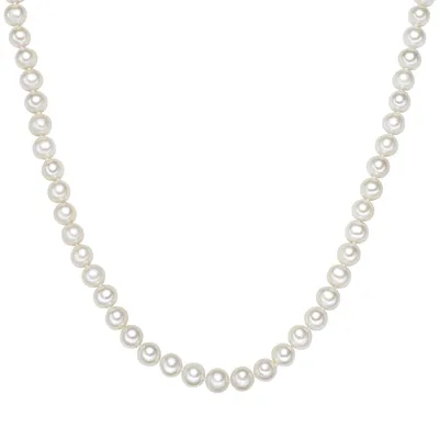 Produktbild von Valero Pearls Perlen-Kette Sterling Silber Süßwasser-Zuchtperle 43,0 cm Basiskette + 5,0 cm Verlängerung 60020056