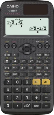 Produktbild von Casio Wissenschaftlicher Rechner Fx-85Cex, 379 Funktionen, 77X166Mm, Schwarz (Fx-85Cex)