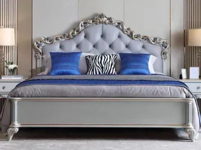 Obrázok produktu pre Elegantná posteľ Chesterfield Klasické spálne Postele Dvojposteľ
