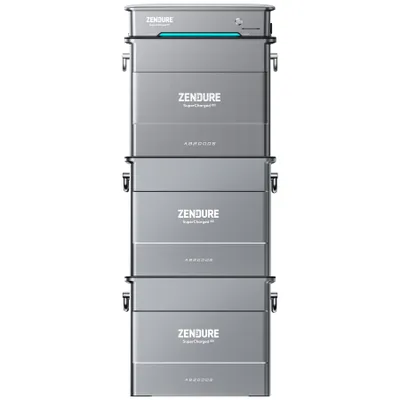 Produktbild von Zendure SolarFlow Bundle Hybrid Inverter Hyper 2000 mit 3×AB2000X,5760WH