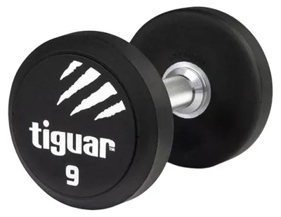 Image de Tiguar - Haltère, PU, logo PP7853 (7 kg) (noir)