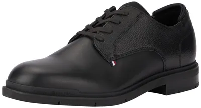 Zdjęcie produktu dla Buty Derby męskie Tommy Hilfiger, elastyczna skóra naturalna, kolor czarny