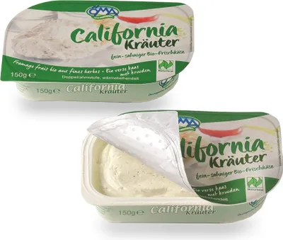 Produktbild von -KRÄUTER-SANDWICHKÄSE (70 % FETT IN DER TROCKENMATERIAL) 150 g - OMA