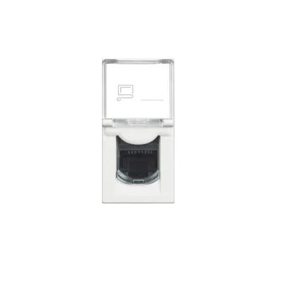 Produktbild von BUCHSE RJ45 UTP CAT 5E 1 MODULAR CLASSIA LEGRAND - WEIß