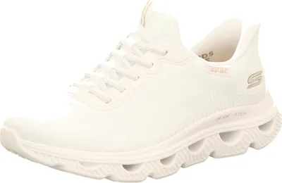 Produktbild von Skechers Damen-Sneaker-Slipper SLIP-INS BOBS SPORT ARC WAVES Weiß, Farbe:weiß, EU Größe:43