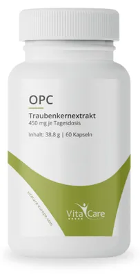 Zdjęcie produktu dla Suplement diety VitaCare OPC Traubenkern, 60 kapsułek