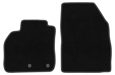Immagine prodotto di Tappetini anteriori in moquette per Renault Scenic III 2009-2016 (monovolume) – 2 pezzi, neri, su misura – Wielganizator BASIC