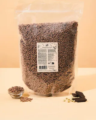 Produktbild von KoRo | Erbsen Protein Crispies mit Kakao und 48 % Protein 1 kg