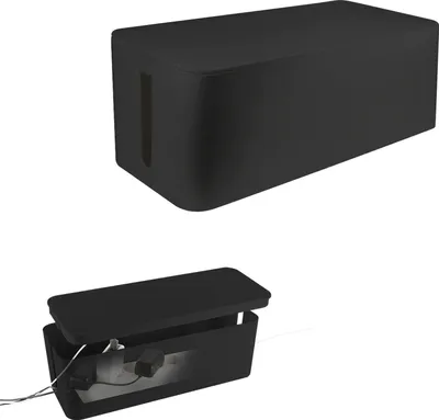 Image de LogiLink range-câbles KAB0062 CableBox L, noir