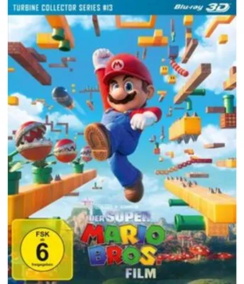 Produktbild von Der Super Mario Bros. Film (The Super Mario Bros. Movie) - 3D - Turbine Collector Series #13 (Blu-ray 3D)