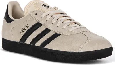 Produktbild von Adidas Gazelle X Messi in Beige Schwarz – 5.5 UK - 38 2/3 EU - 6M/7F US / Beige
