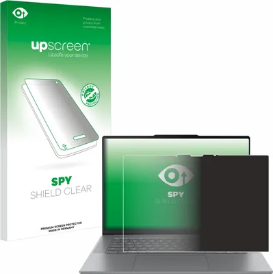 Produktbild von Für Lenovo Yoga Slim 7i Gen 9 15" Aura Edition Sichtschutzfolie Schutzfolie upscreen Anti-Spy Privacy Sichtschutz Blickschutz Display Schutz Folie Blaulichtfilter