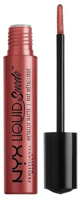 Zdjęcie produktu dla Nyx - Nyx - Matowa, metaliczna pomadka w płynie Liquid Suede