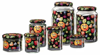 Produktbild von Ritzenhoff & Breker Smile Vorratsgläser-Set 7-teilig