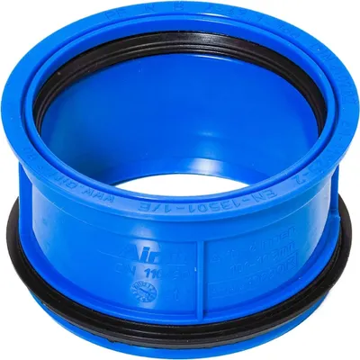 Obrázek produktu pro AIRFIT PP redukce odpadní vody vnitřní, DN 110/90, modrá, pro trubky se silnou stěnou, 1 ks.