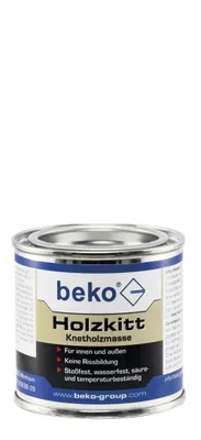 Produktbild von beko Holzkitt, Knetholzmasse, buche-dunkel, 110 g