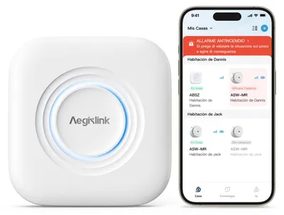 Produktbild von Sicherheitszentrale (Basisstation) für das Alarmsystem, Steuerung über App