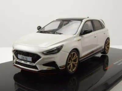 Produktbild von Ixo Models MOC336 Hyundai i30 N Drive-N Limited Edition 2022 weiß metallic 1:43