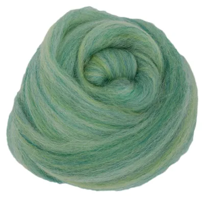 Produktbild von Filzwolle 20gr. Wolle (Wolle) / Märchenwolle zum Trockenfilzen und Nassfilzen Jade