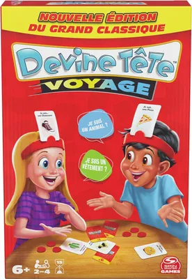 Produktbild von Games Hedbanz Headrush, Brettspiel, Raten, 6 Jahr(e), Familienspiel